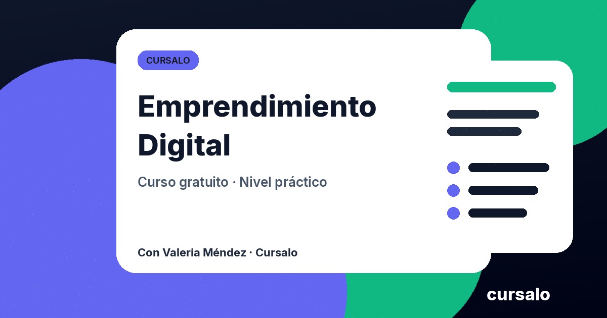 Emprendimiento Digital