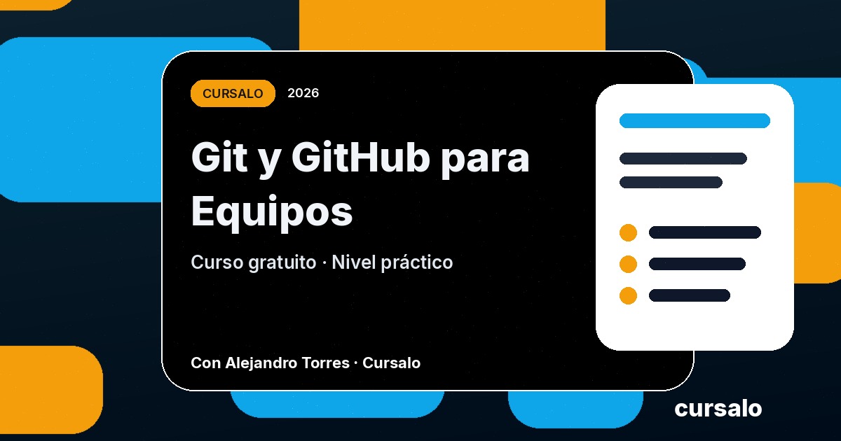 Git y GitHub para Equipos
