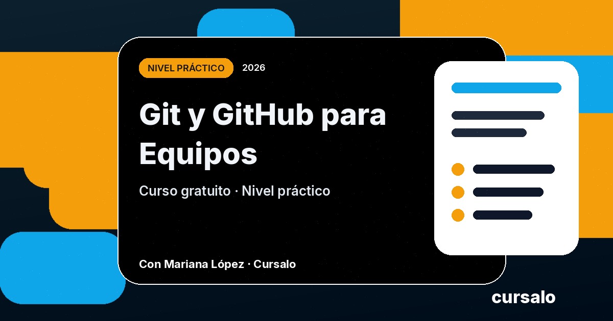 Git y GitHub para Equipos