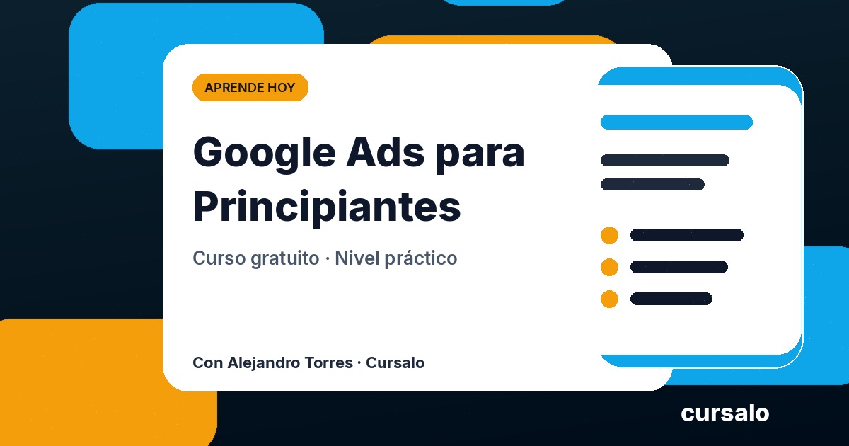 Google Ads para Principiantes