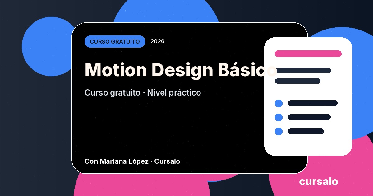 Motion Design Básico