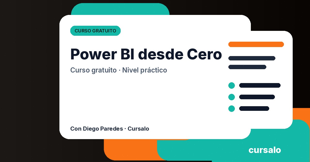 Power BI desde Cero
