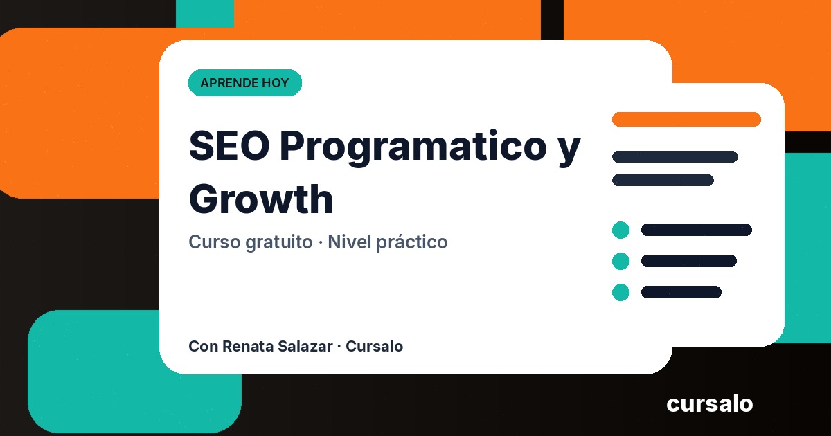 SEO Programatico y Growth