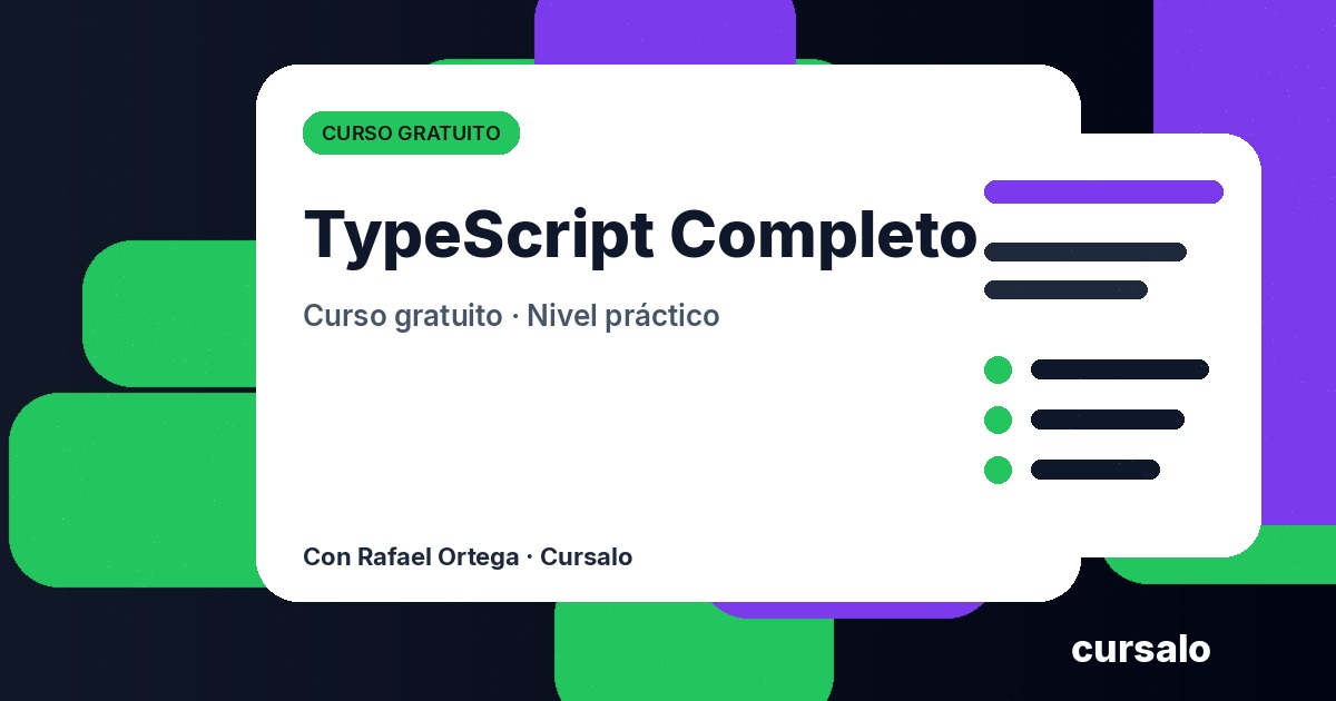 TypeScript Completo