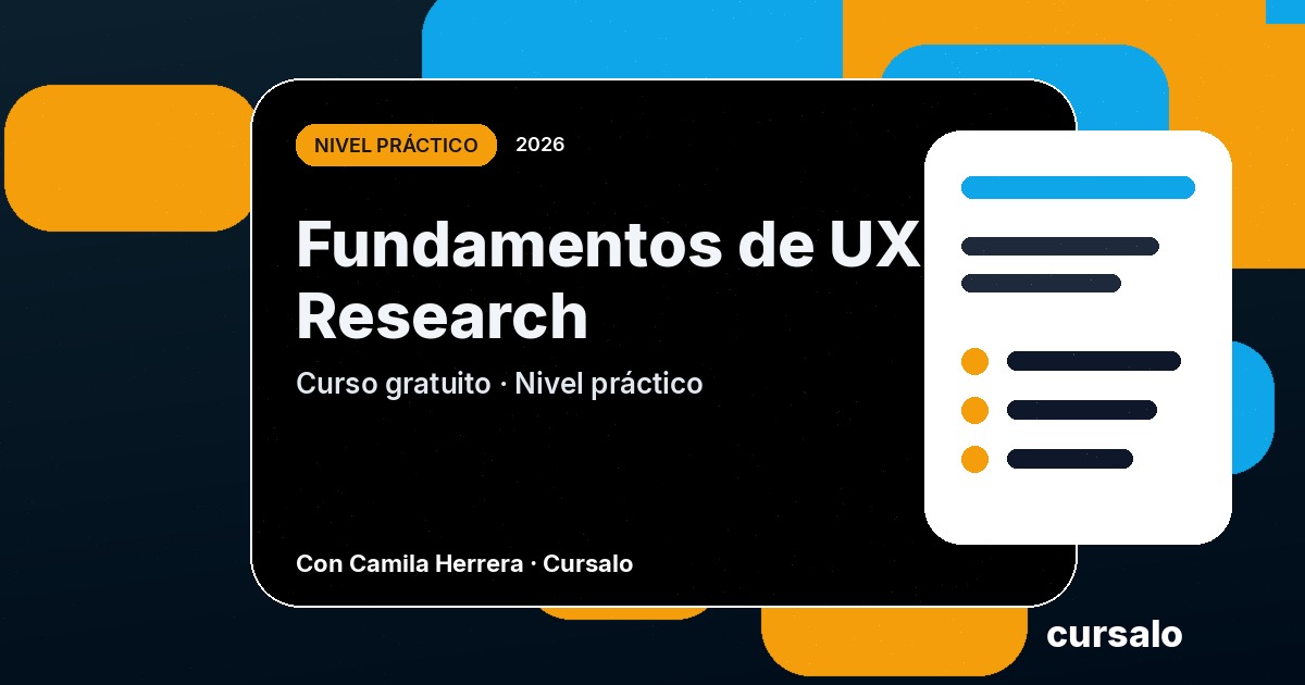 Fundamentos de UX Research